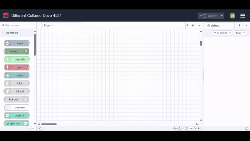 Screenshot showing how to set flow level environment variables "Screenshot showing how to set flow level environment variables"